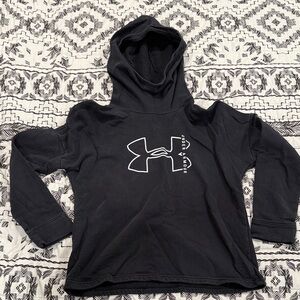Under Armour Black Hoodie with Logo